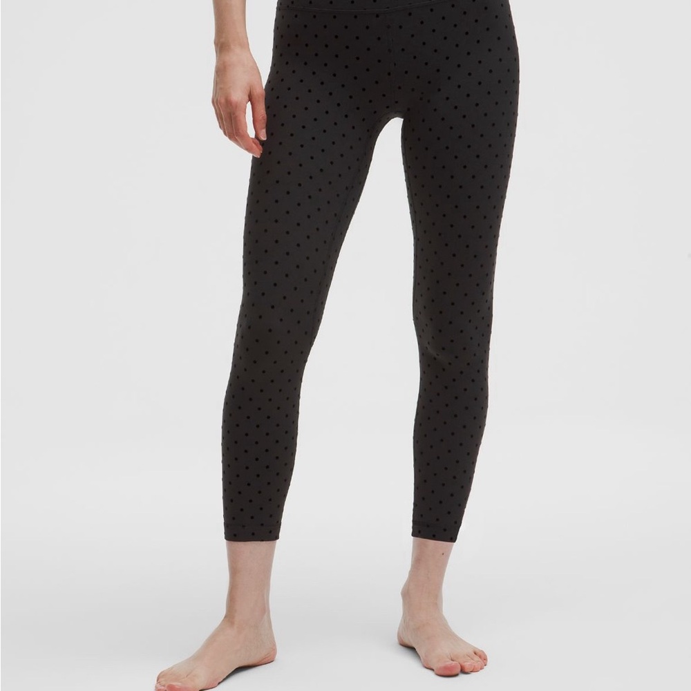 Lululemon polka flock align leggings 25 inch